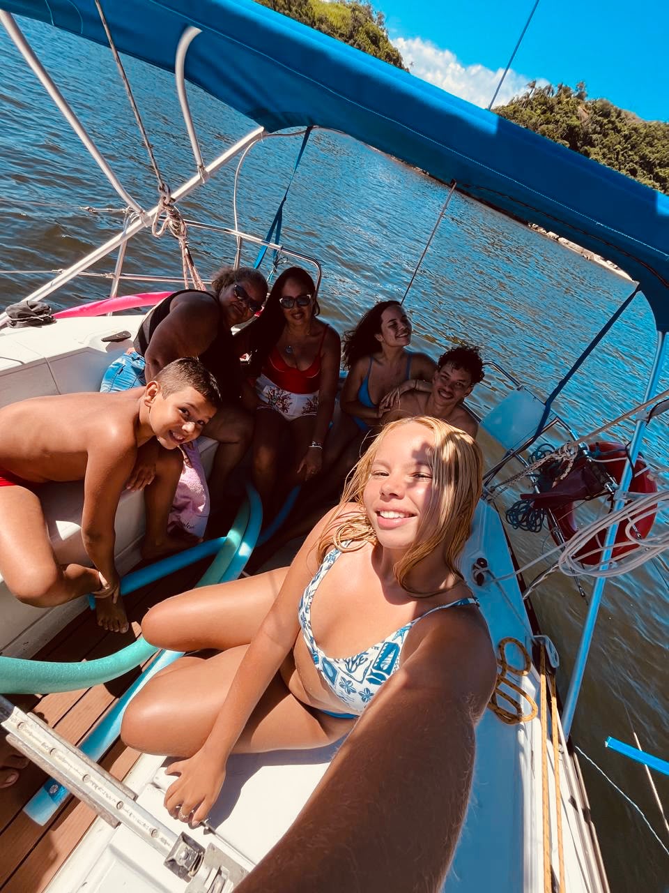 Momento especial a bordo