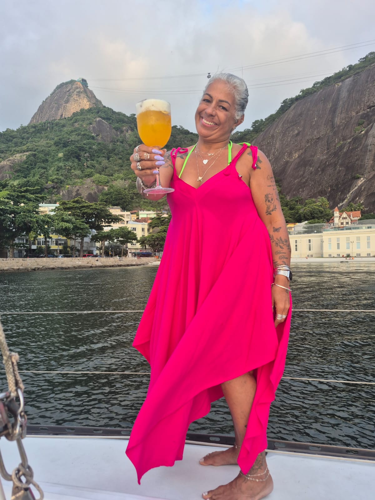 Passeio de veleiro